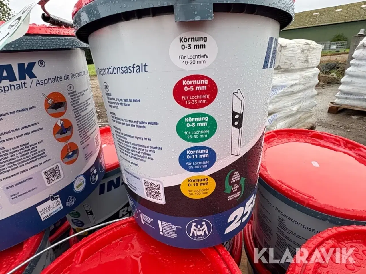 Billede 6 - Reparation asfalt Instamak 18 styk a 25 kilo