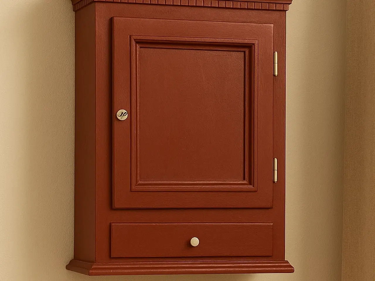 Billede 1 - Vægskab i klassisk stil