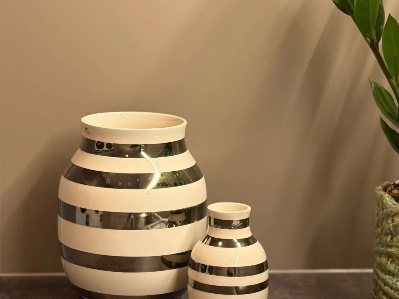 Billede 1 - 2 stk. smukke Omaggio Vaser fra Kähler - næsten NY