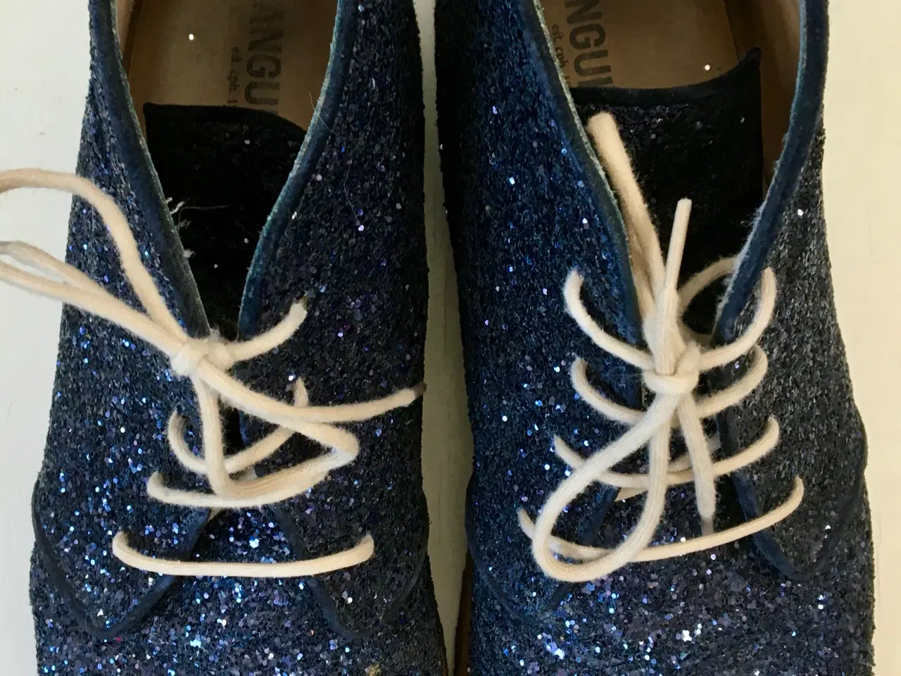 Billede 2 - Angulus støvler, blå glimmerstøvler, str 40