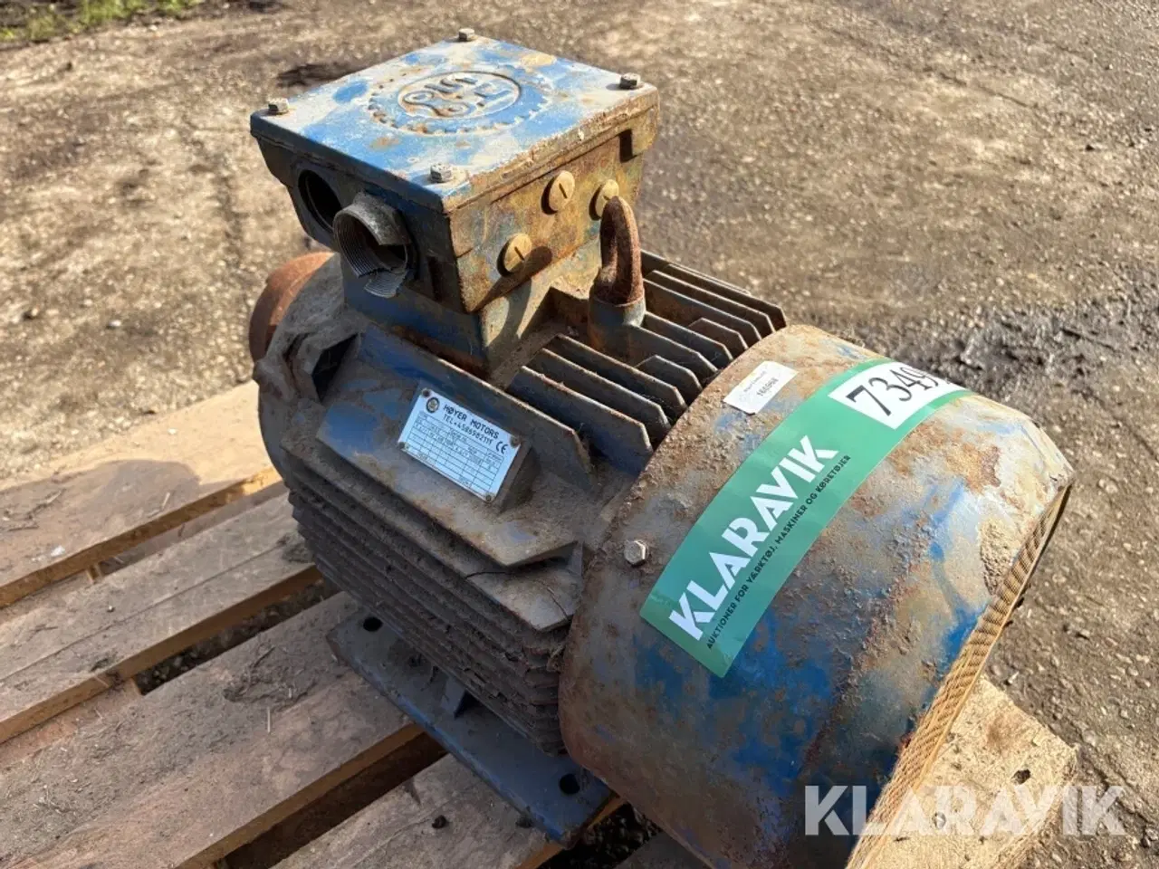 Billede 2 - Elmotor til markvandingsanlæg HØYER MOTORS Y2E2-160M1-3