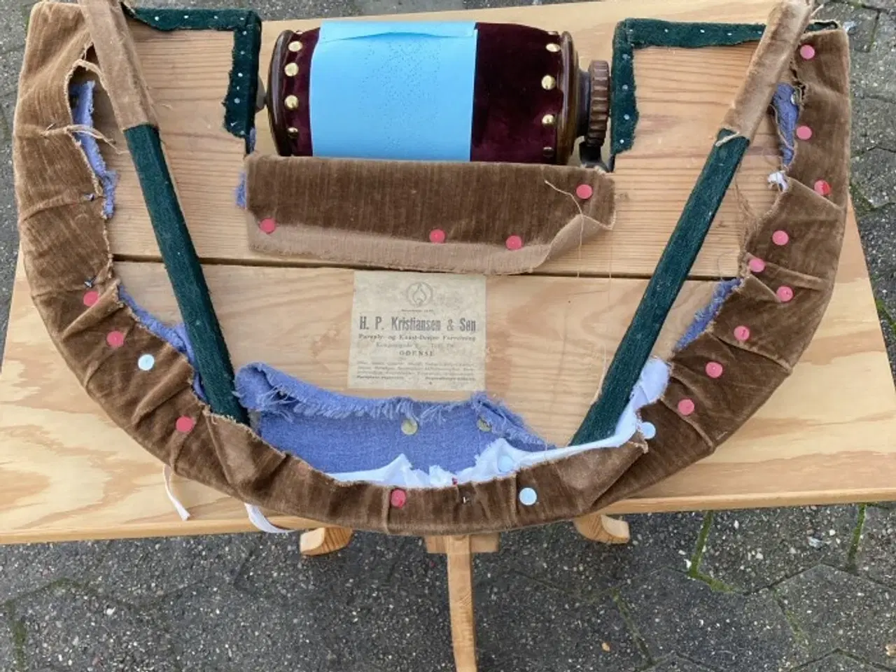 Billede 4 - Kniplebræt og kniplebord