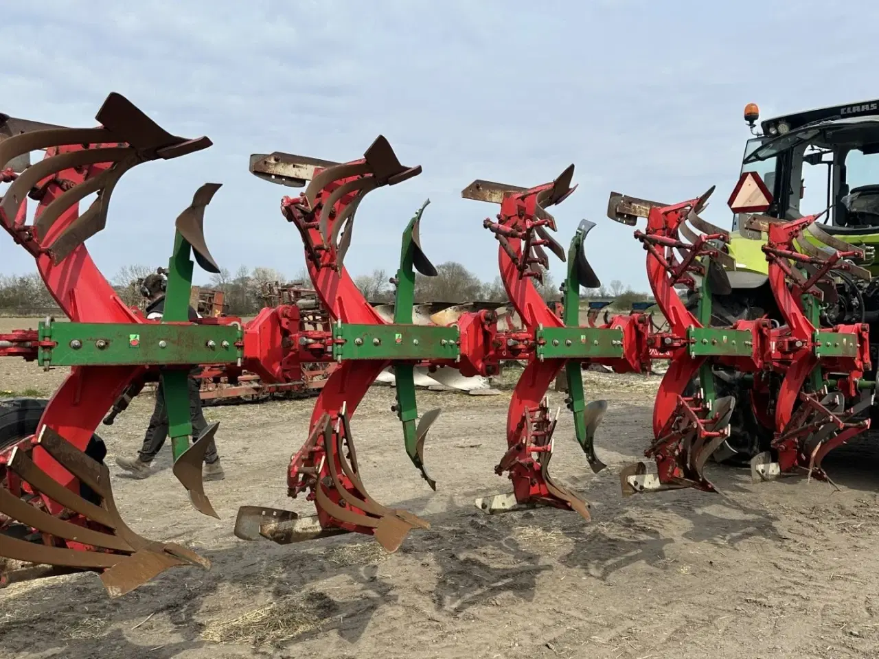 Billede 4 - Unia 5 furet vario plov. Velholdt plov