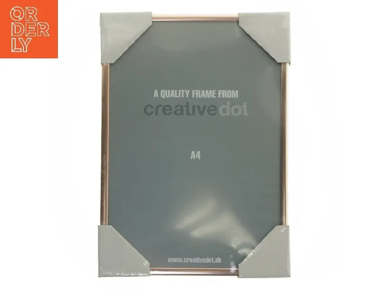 Billede 1 - A4 billedramme i metal (str. 31 x 22 cm)