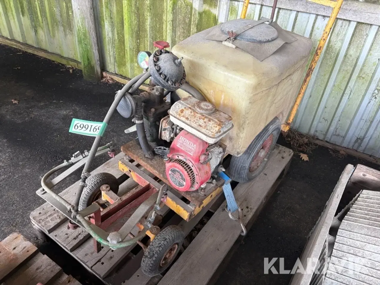 Billede 1 - Benzindrevet Marksprøjte 100 Liter 1 styk