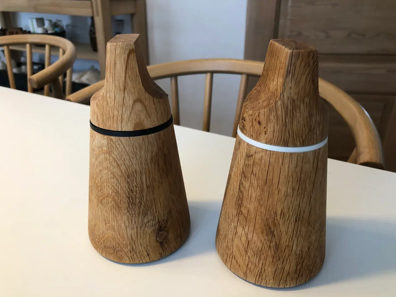 Billede 2 - Salt og peber sæt fra Nuance, lavet i egetræ