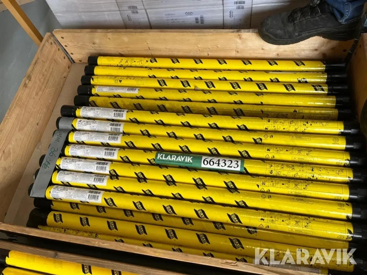 Billede 1 - Svejsetråd ESAB 316LSI 2 mm 36 stk