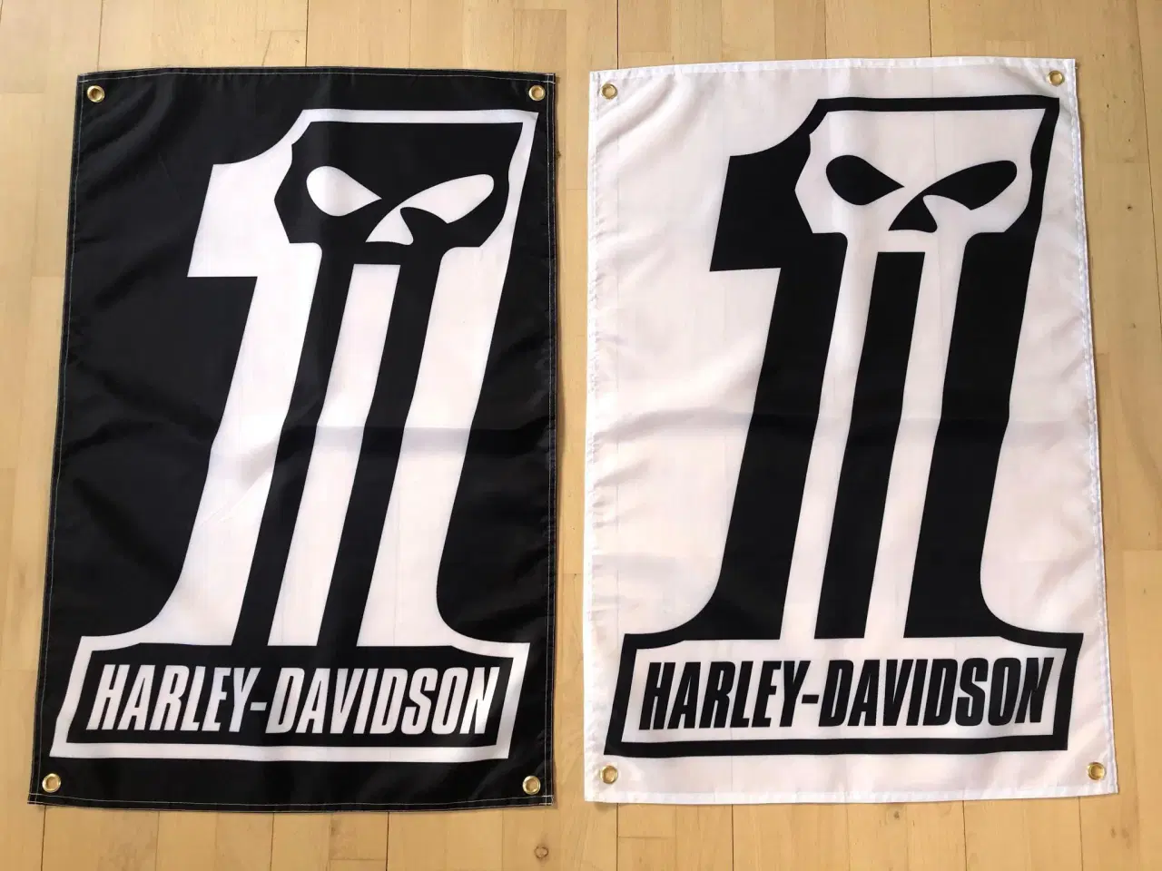 Billede 1 - Flag: Harley-Davidson (#1 Dark Custom)