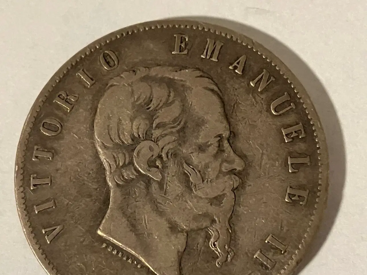 Billede 2 - 5 Lire Italy 1873
