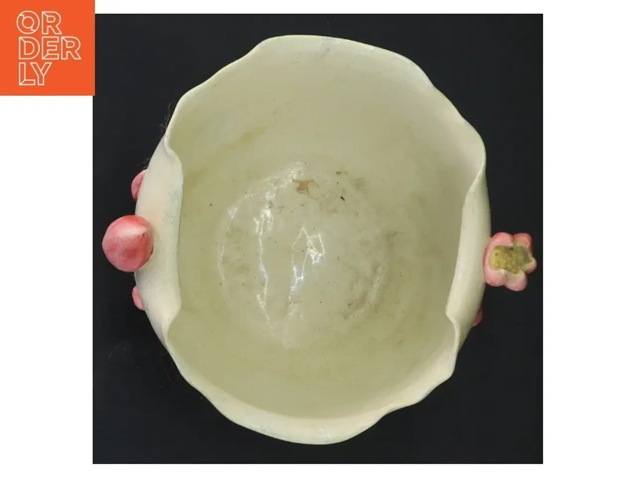Billede 3 - Dekorativ vase med blomsterdesign (str. 14x16 cm)