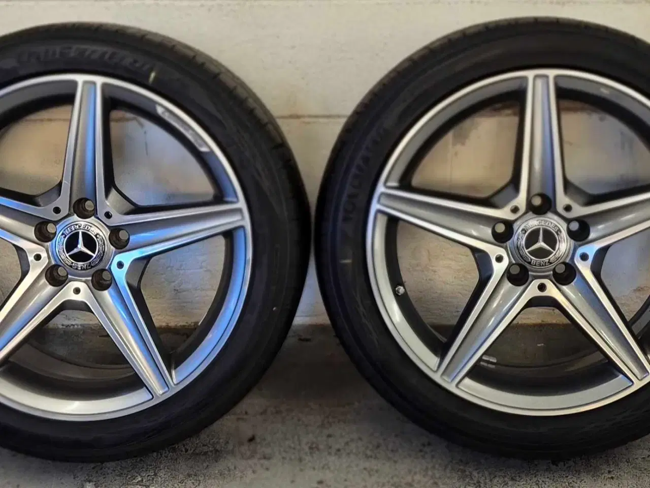 Billede 10 - MERCEDES "AMG" ORIGINAL ALUFÆLGE MED SOMMERDÆK 