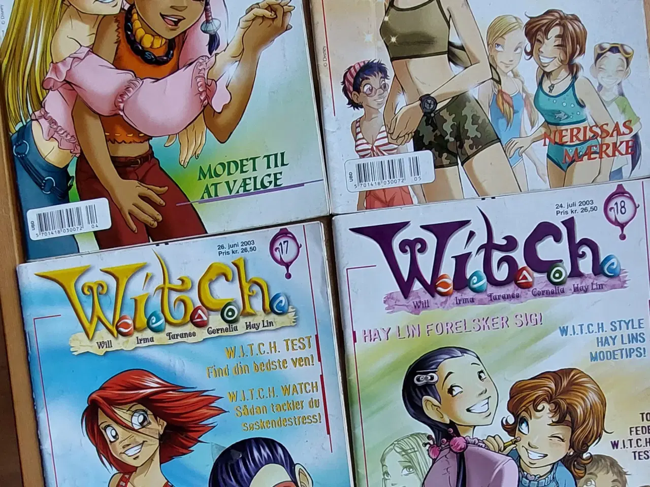 Billede 2 - Lot 14 stk. Witch tegneserier