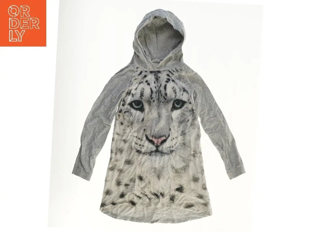 Billede 1 - Hættetrøje med leopardmotiv fra H&M (str. 134)