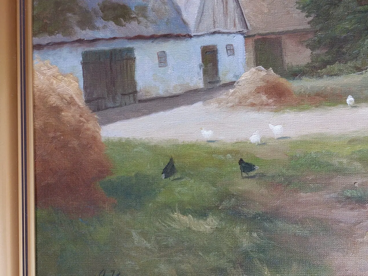 Billede 2 - O. ( Osvald ) KARMS - ( 1885 - 1972 )- oliemaleri