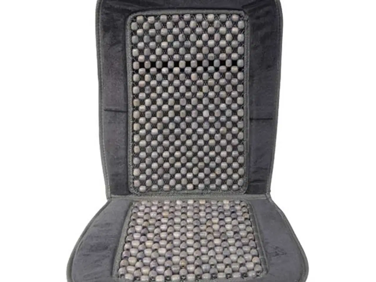 Billede 1 - Trækuglesæde med grå velourkant