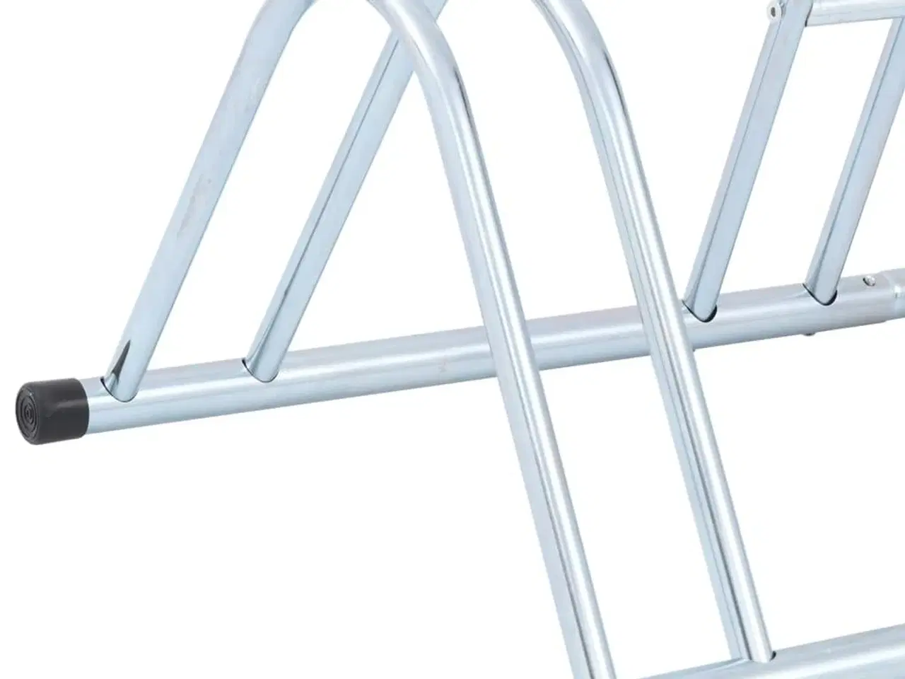 Billede 7 - Cykelstativ til 4 cykler fritstående galvaniseret stål