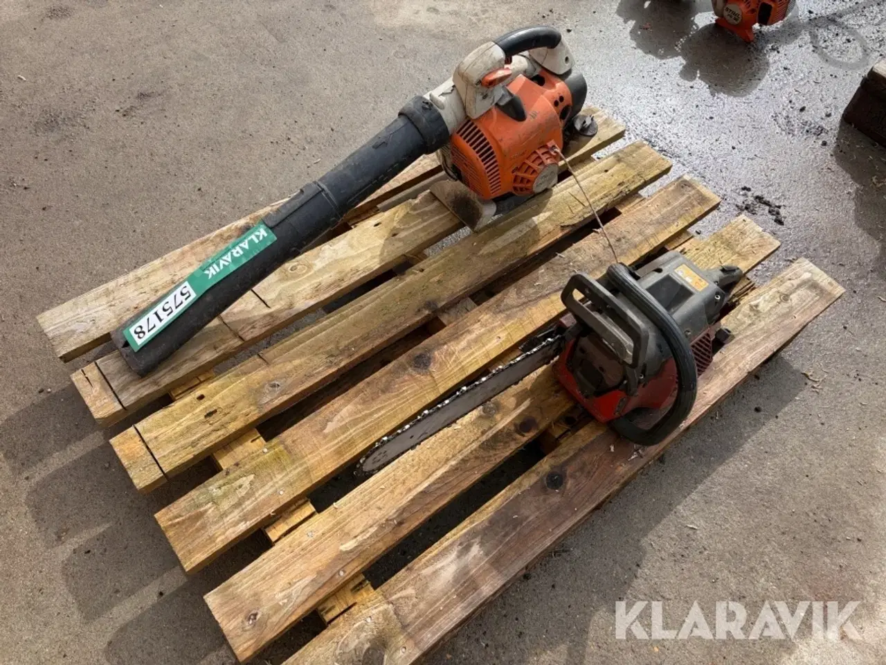 Billede 5 - Løvblæser og hækkeklipper Stihl og jonsered