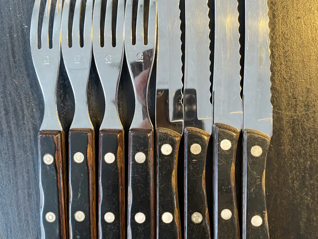 Billede 1 - Grill bestik , Gense Old Farmer