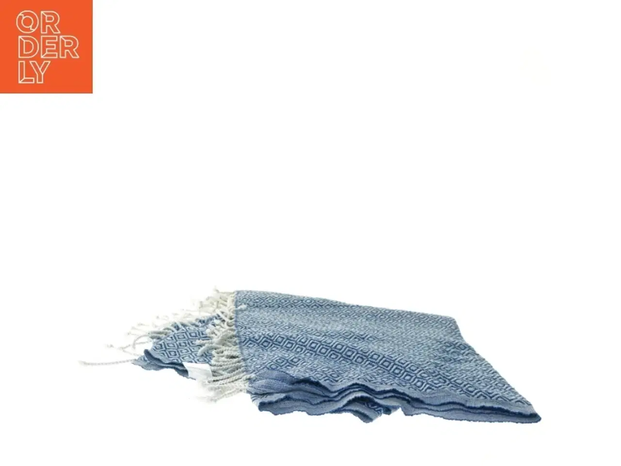 Billede 2 - Håndklæde med geometrisk mønster (str. 154x78 cm)