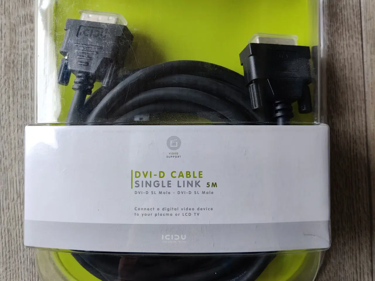 Billede 1 - DVI-D cable Single Link 5 meter *NY* 