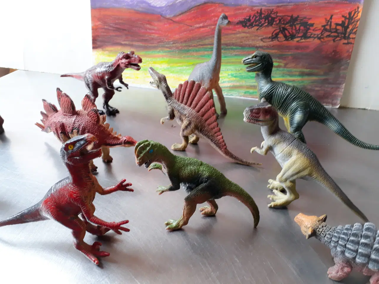 Billede 10 - Solgt / 20 Mellemstore Dinosaurer 