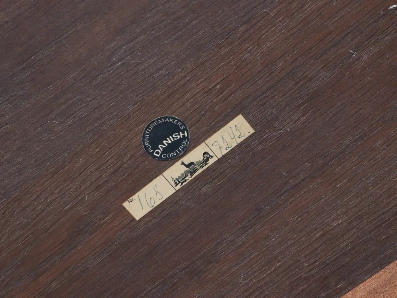 Billede 5 -  Indskudsbord af palisander