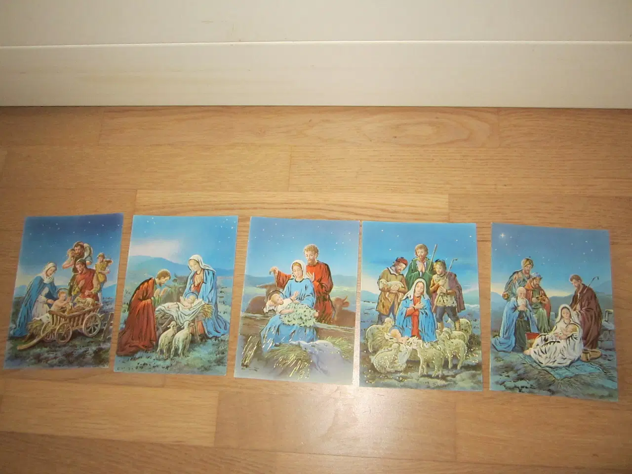 Billede 1 - 5 fine religiøse postkort samlet