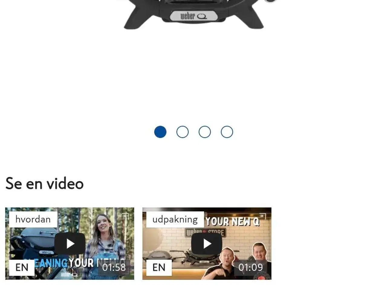 Billede 3 - Weber gasgrill