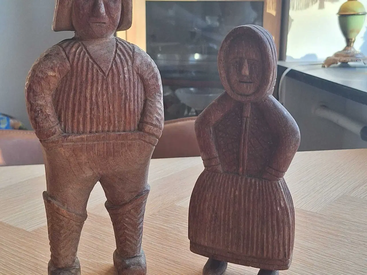 Billede 1 - Træmand og kone 