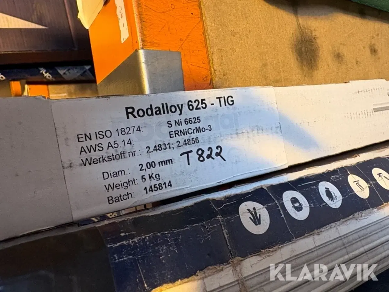 Billede 3 - Svejsetråd Rodacciai Rodalloy 625 - 4 bundter