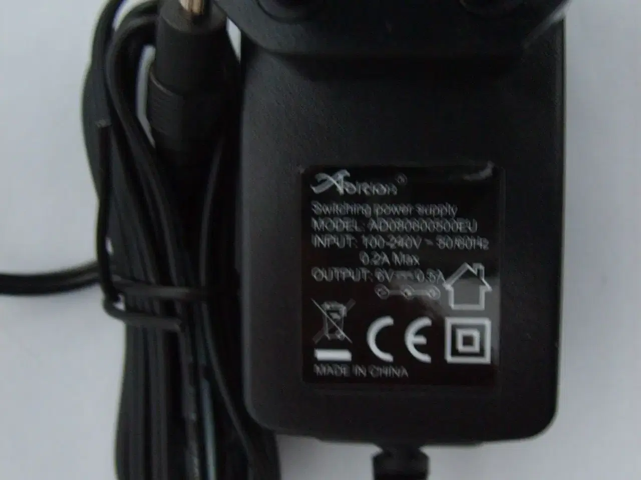 Billede 1 - Strømforsyning Adition AC/DC Adapter 6V= 500mA
