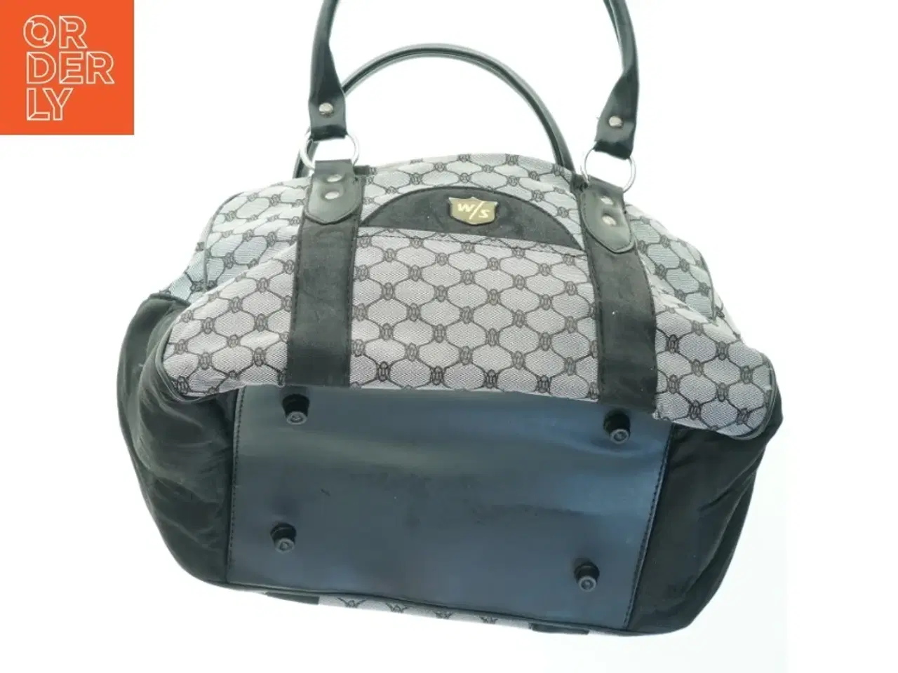 Billede 2 - Håndtaske med mønster fra Wilson (str. 41x26x22 cm)