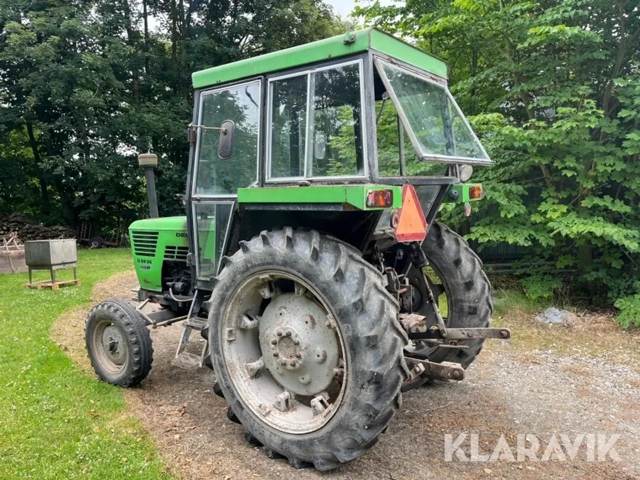 Billede 4 - Veterantraktor Deutz D6806 med tvillingehjul
