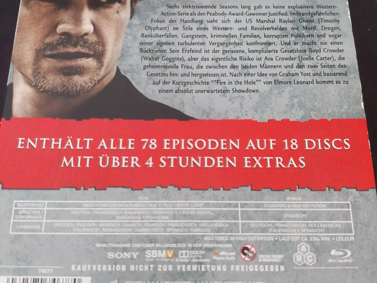 Billede 2 - Justified  blu-ray