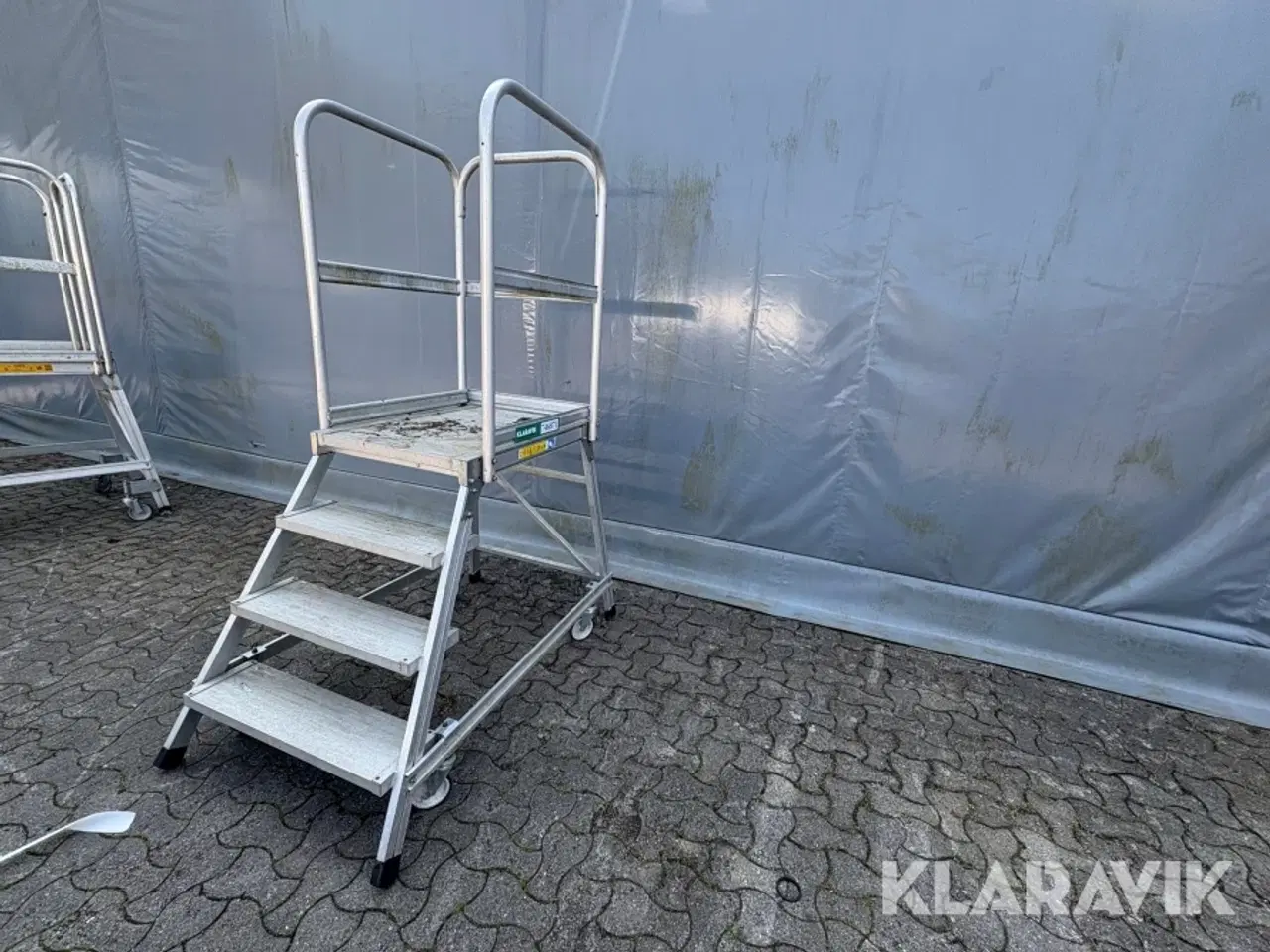 Billede 1 - Trappe platform på hjul