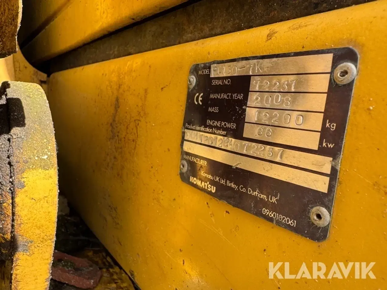 Billede 5 - Gravemaskine Komatsu PC130-7k