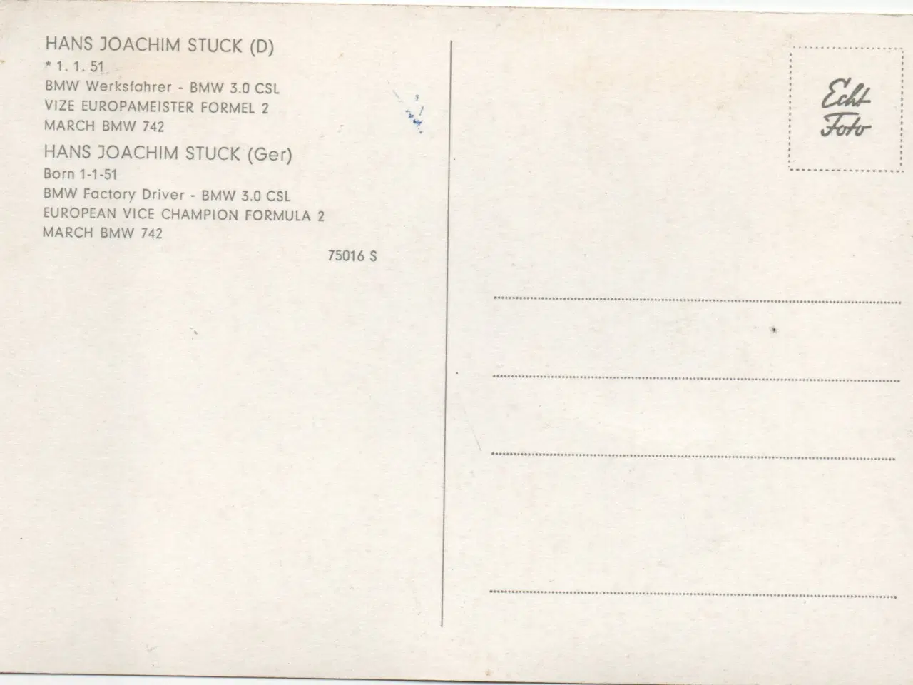 Billede 5 - Idolkort Hamilton, Kovalainen og Stuck