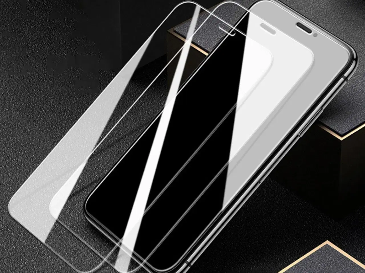 Billede 4 - Skærmbeskyttelse til iPhone – Hærdet Glas