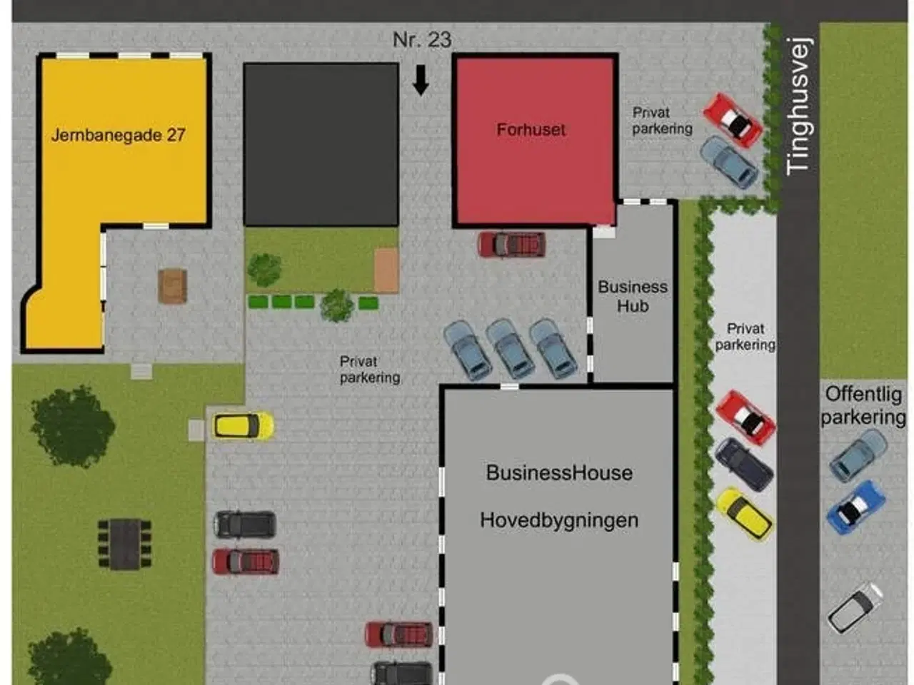 Billede 37 - Penthouse kontor i Roskilde centrum