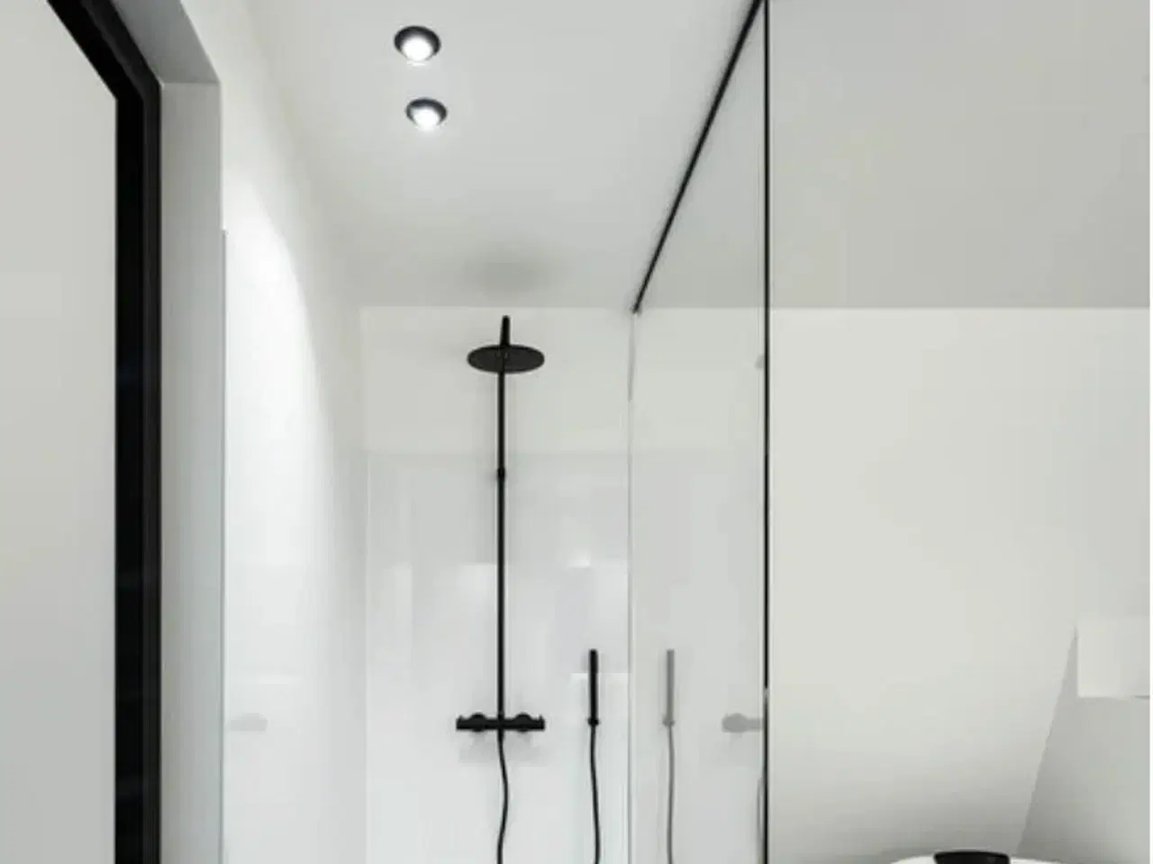 Billede 2 - Rini sneak ip44 mat kulsort 