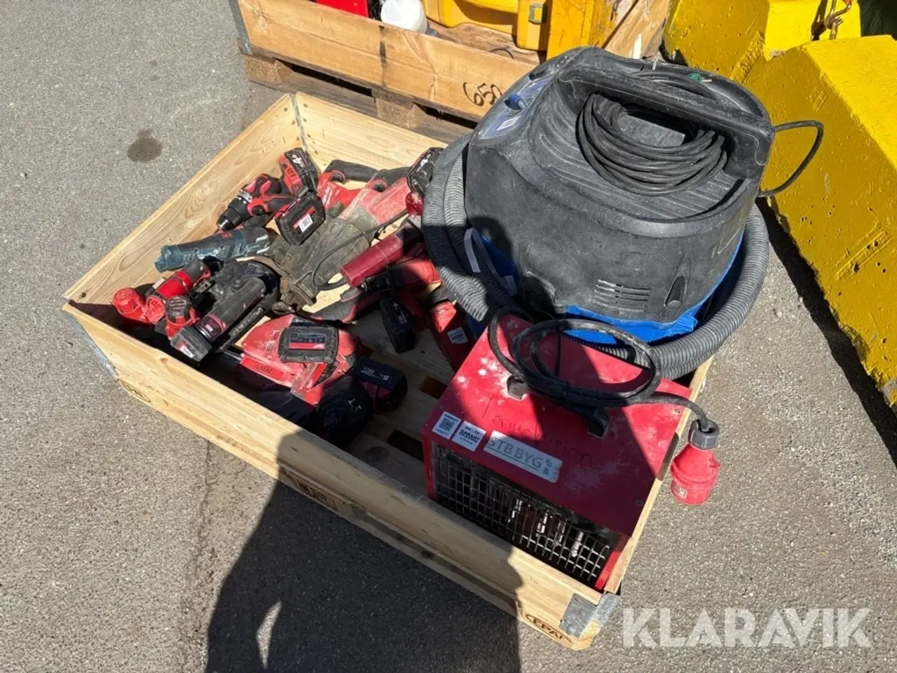 Billede 2 - Håndværktøj og støvsuger - 1 palle