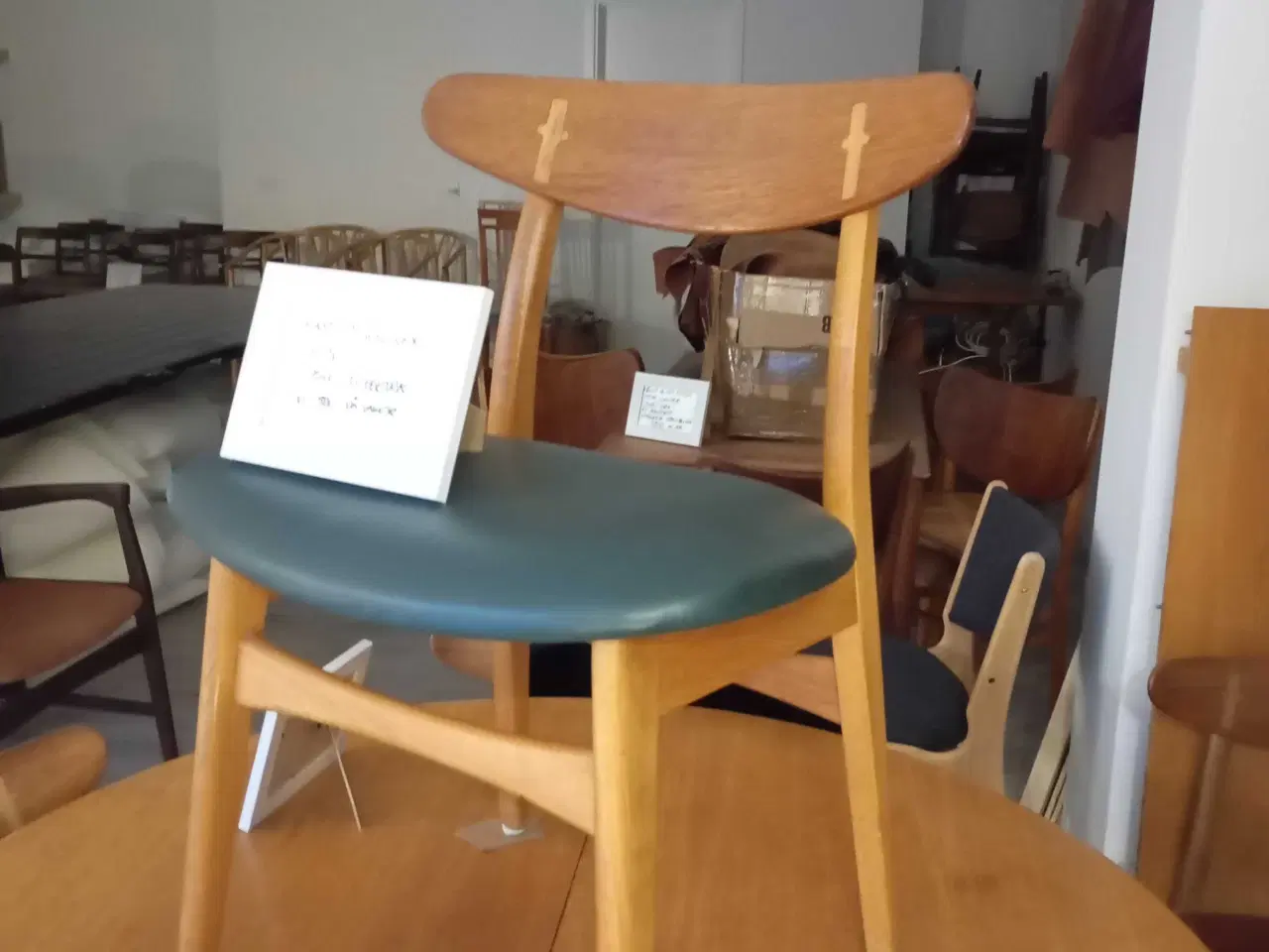 Billede 1 - 6 stk. Hans J. Wegner CH30- nænsomt restaureret 