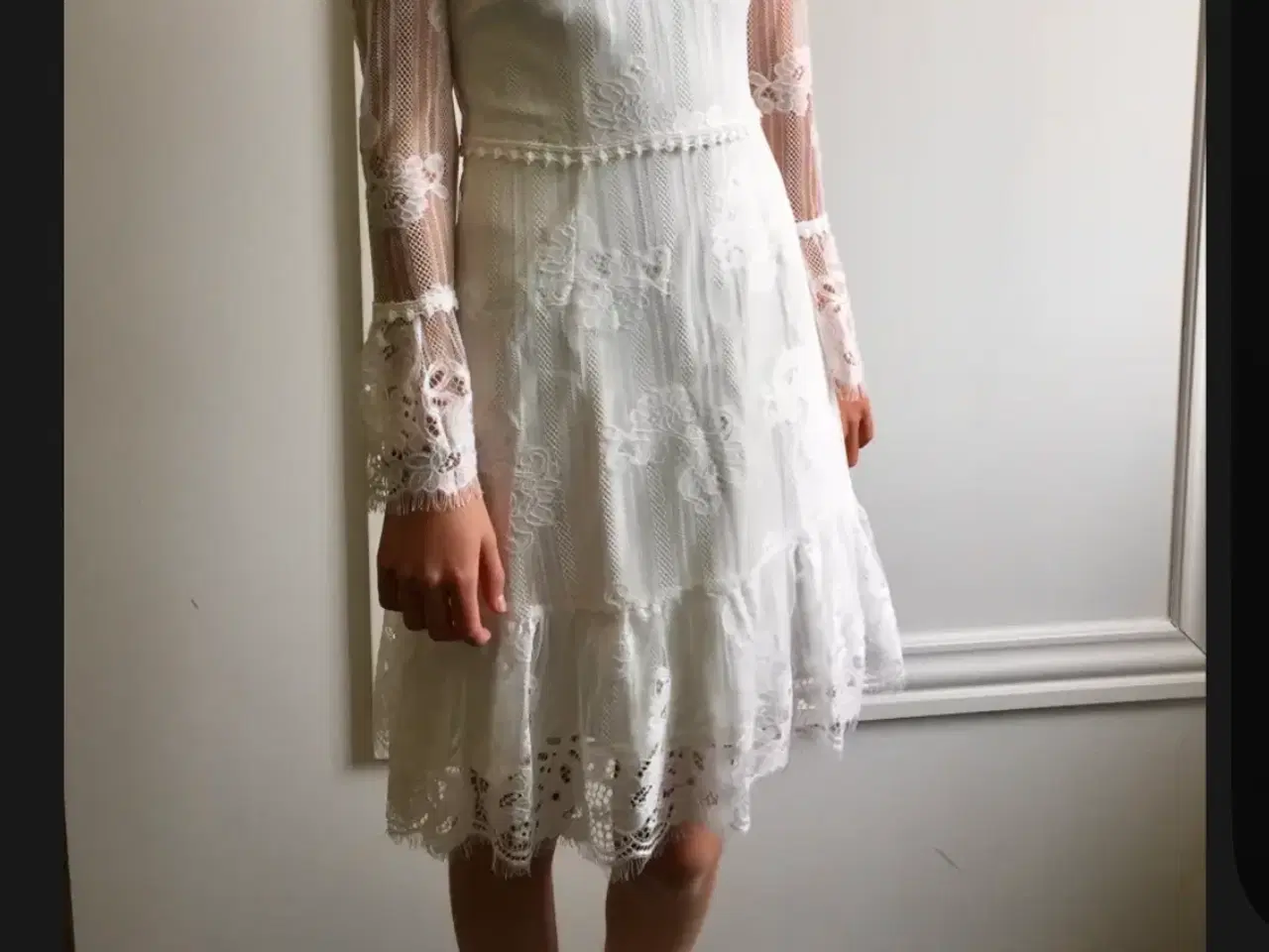 Billede 1 - Flot konfirmationskjole fra Real Silk str. 36