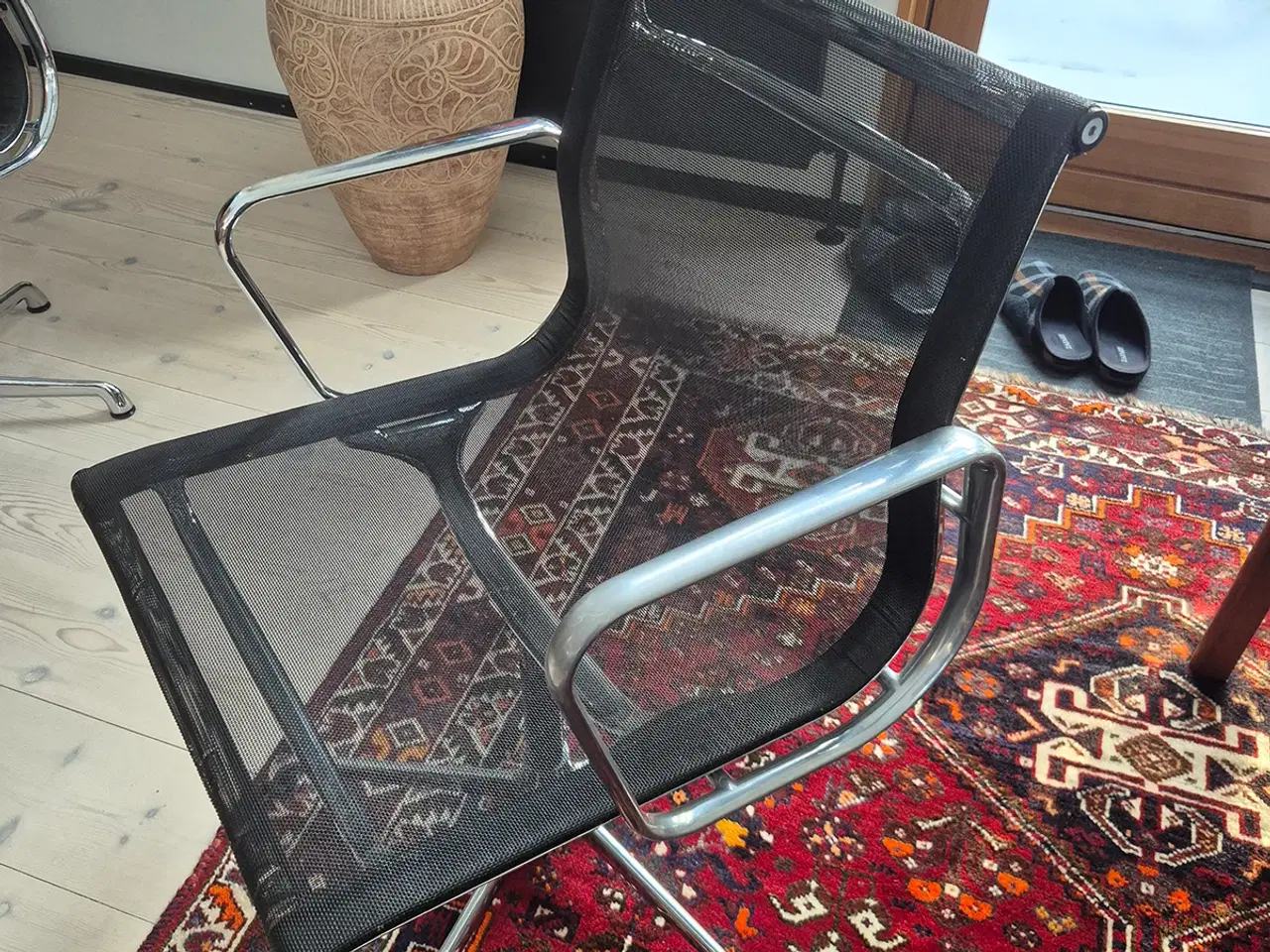 Billede 3 - 4 stk. Alu Chair, drejestole med armlæn