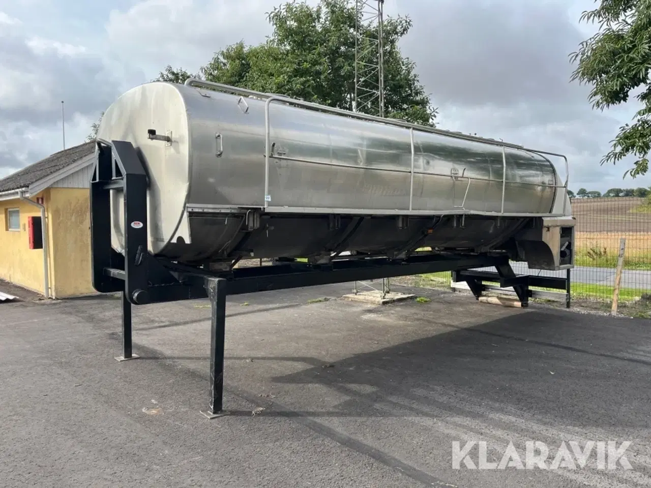 Billede 1 - Rustfri tank 20.000 liter til kroghejs - 4 kamre