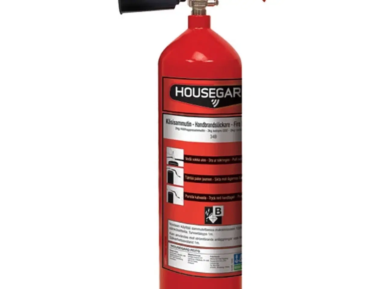 Billede 1 - Brandslukker kulsyre/CO2 2 kg.