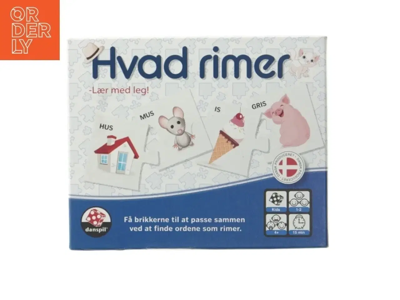 Billede 1 - Hvad Rimer spil fra Danspil
