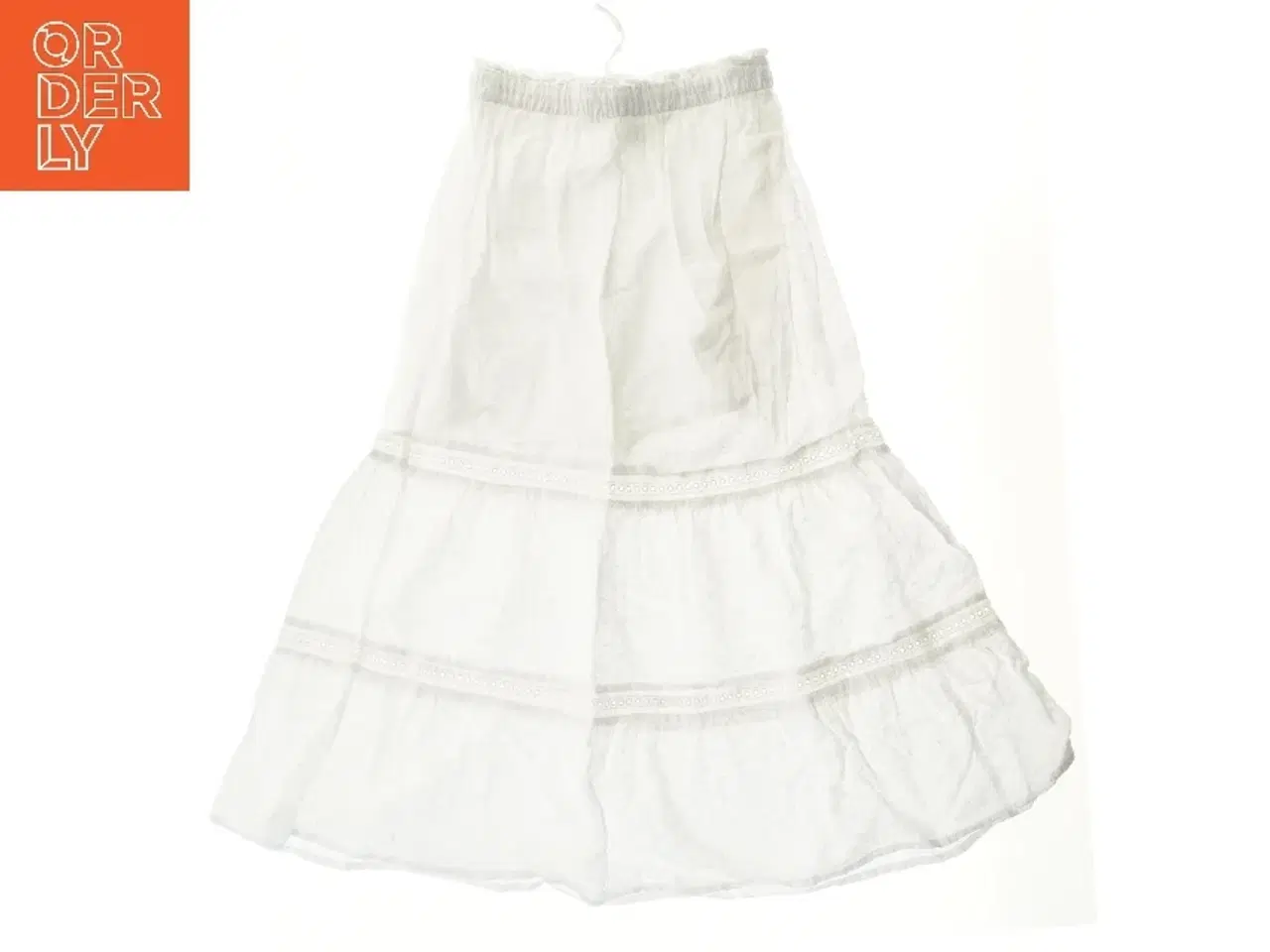 Billede 2 - Hvid nederdel med elastik fra H&M (str. 146)
