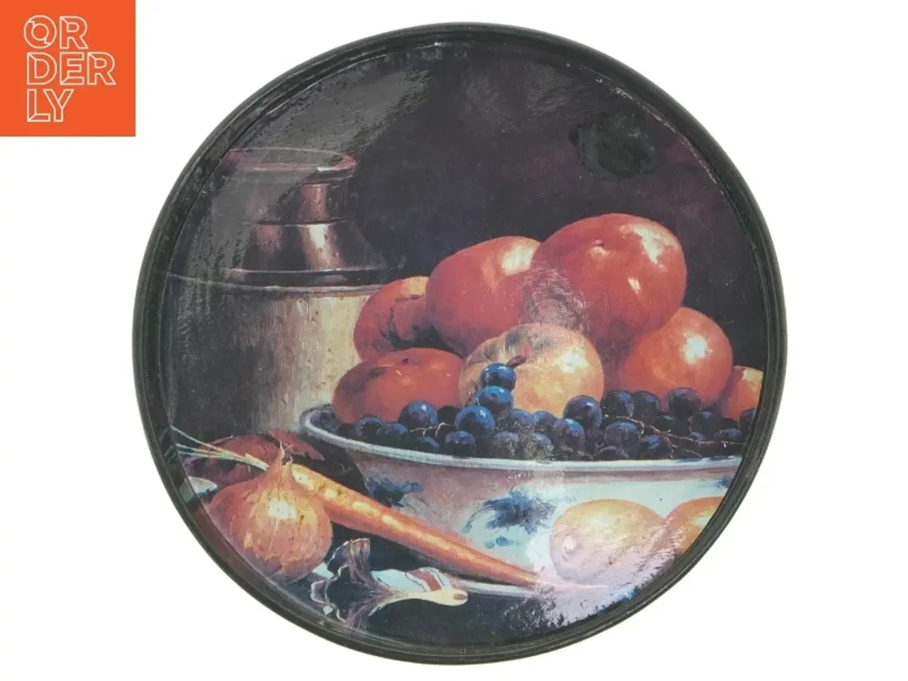 Billede 1 - Dekorativ bakke (str. 30 x 3,5 cm)