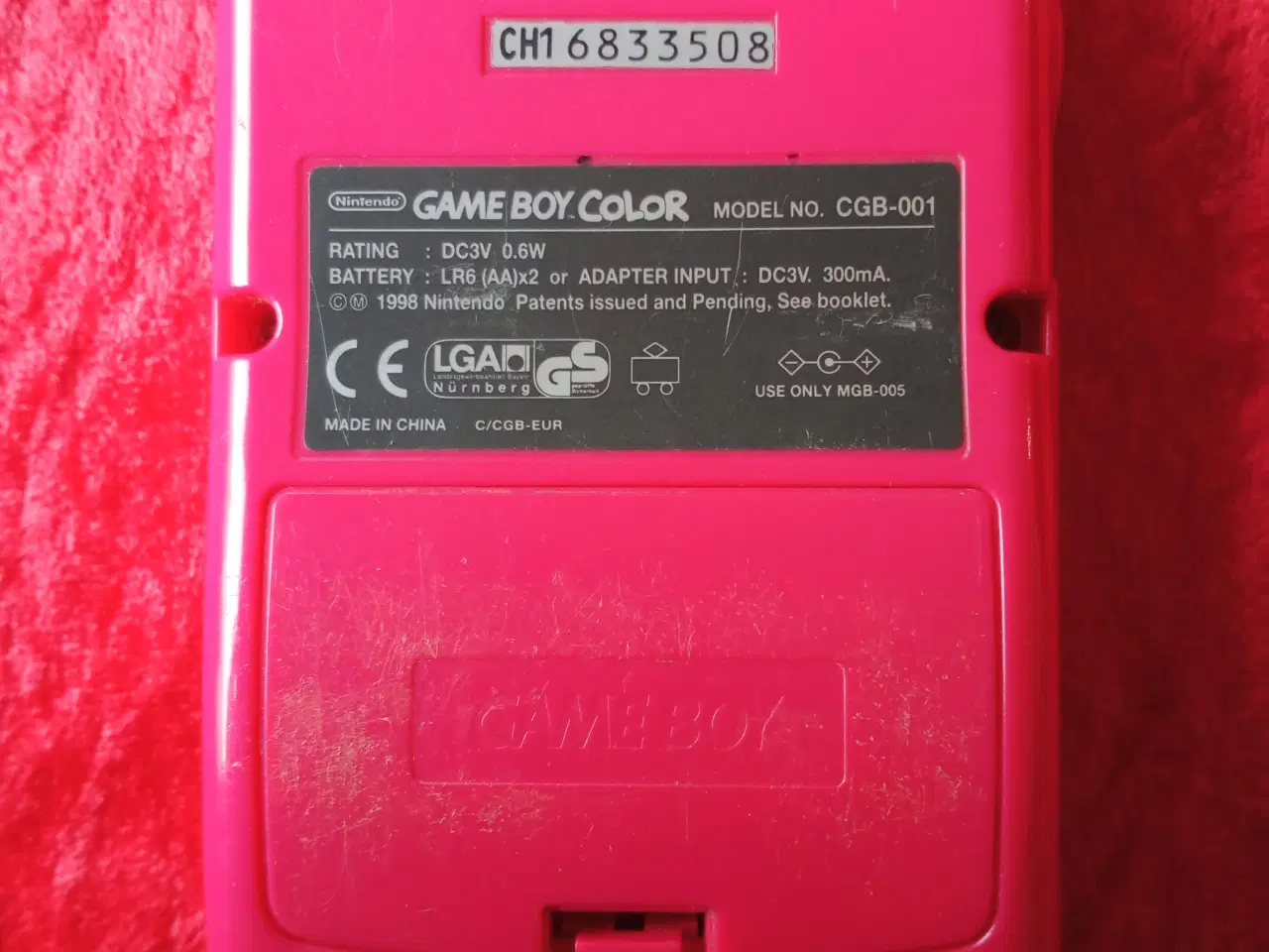 Billede 5 - Nintendo Game Boy Rød år 1998 + V-POD